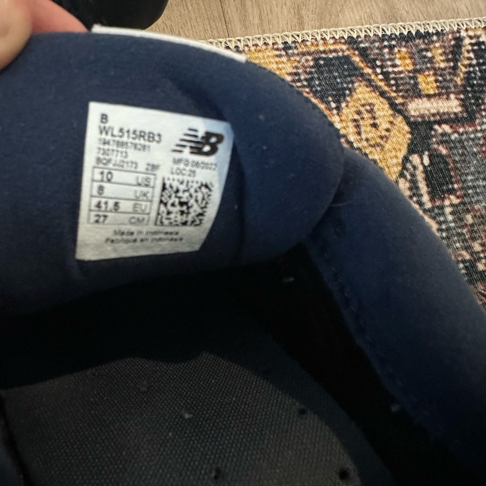 New Balance 515 Navy Sneakers - Picture 7 of 7